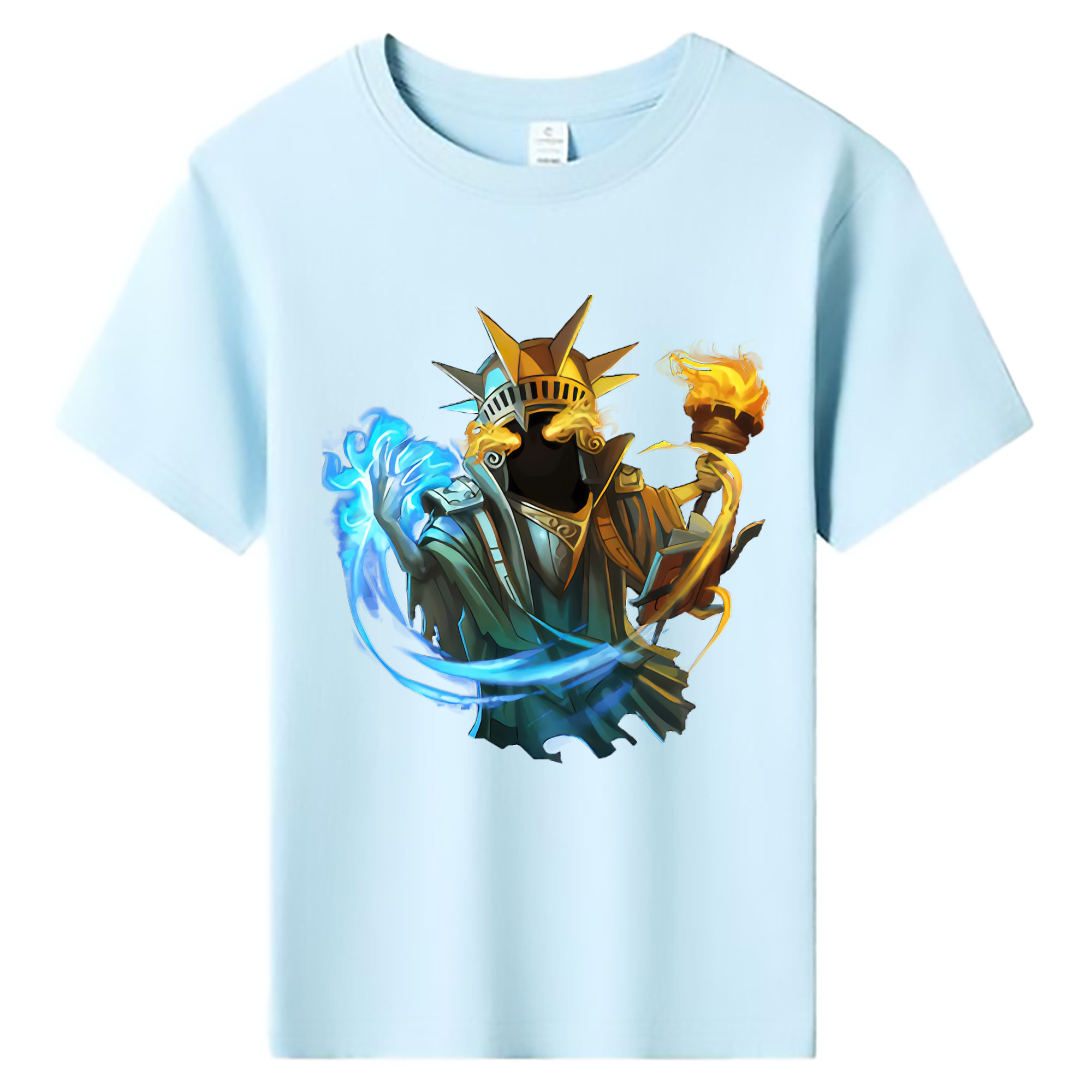 （画像用） リーグ・オブ・レジェンド League of Legends LOL 綿100％キッズTシャツ（フロントプリント）